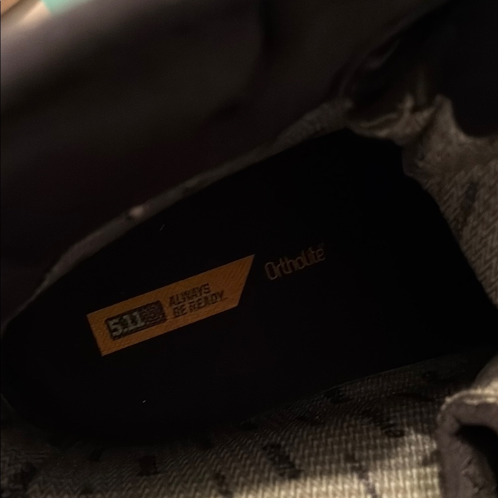 5.11 Tactical Black Boots, XPRT 2.0 Urban Boot, with Reinforced Toe - Picture 6 of 10